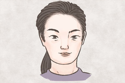 鼻梁起节的女人面相性格解析