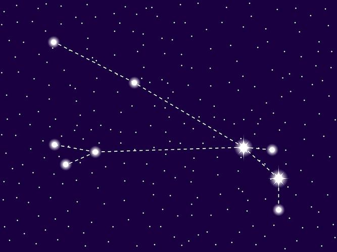 白羊座星宿夜空星团图片